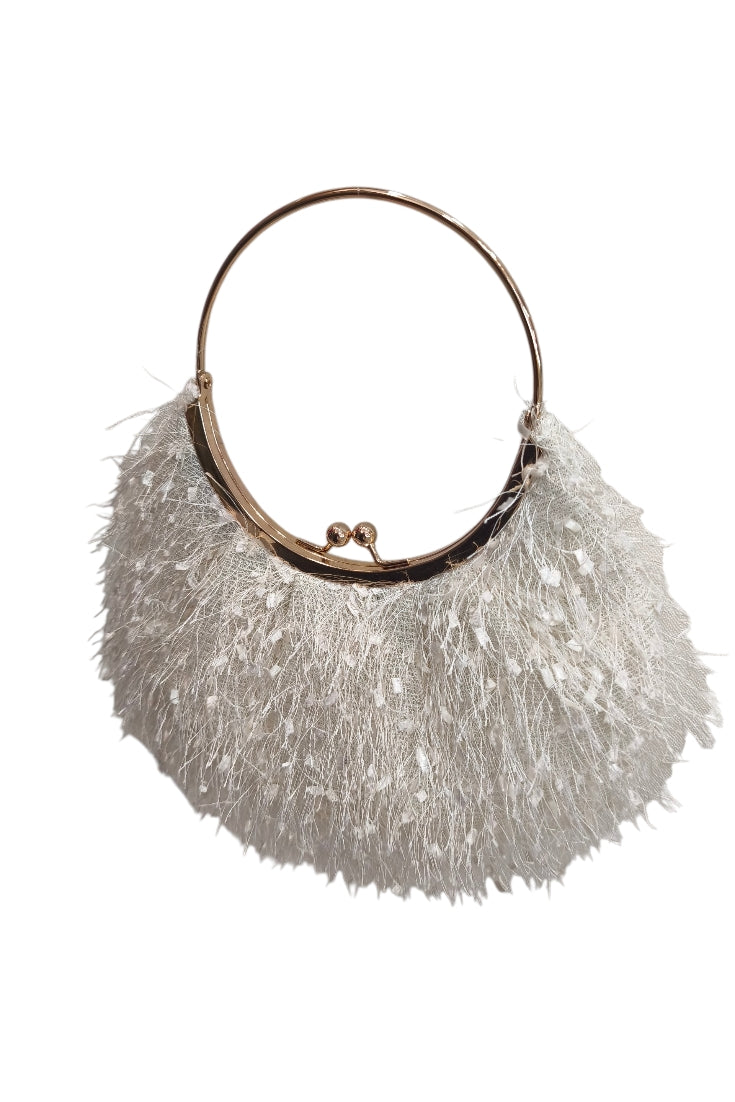Clutch Roma Blanco Roto