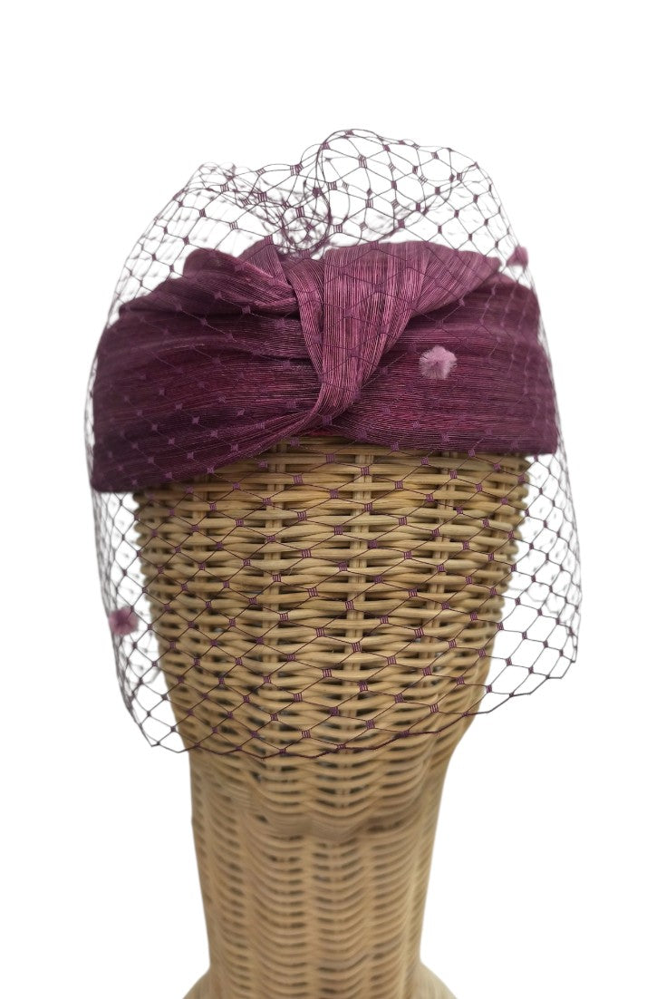 Tocado Clorina Magenta