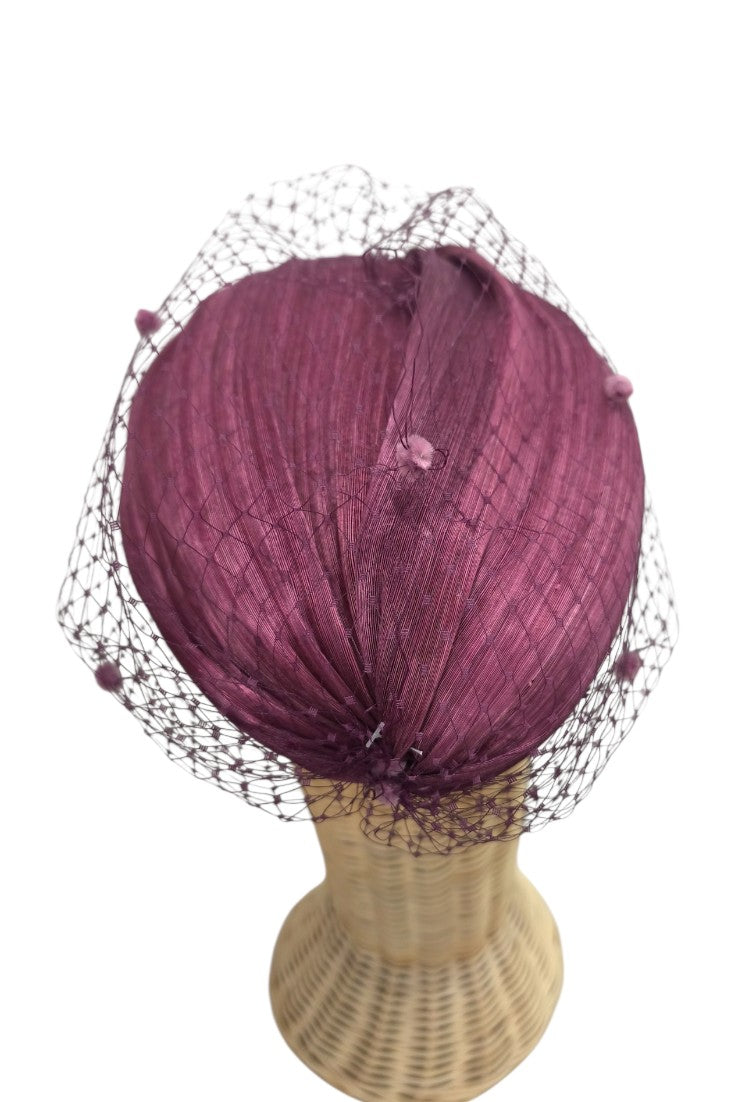 Tocado Clorina Magenta