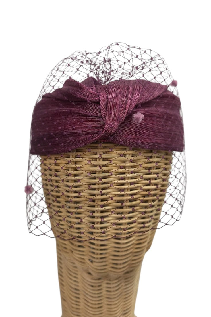 Tocado Clorina Magenta