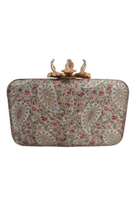 Clutch Flor Garra Ramillete Multi