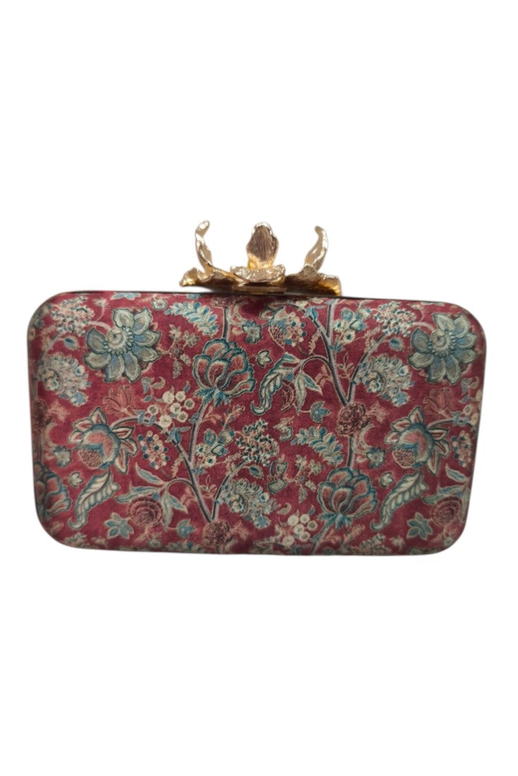 Clutch Flor Garra Ramillete Caldera