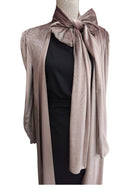 Kaftan Terciopelo Fular Nude