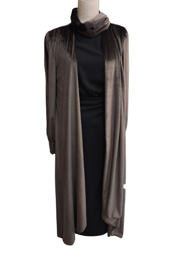 Kaftan Terciopelo Fular Chocolate