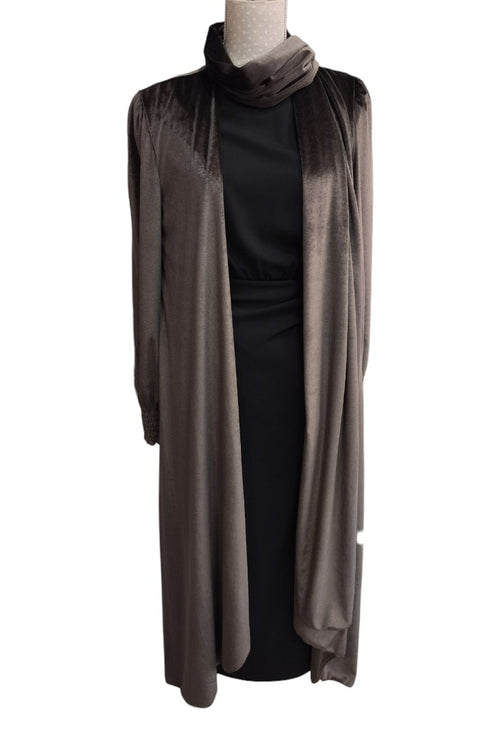 Kaftan Terciopelo Fular Chocolate