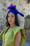 Tocado Habana Morado