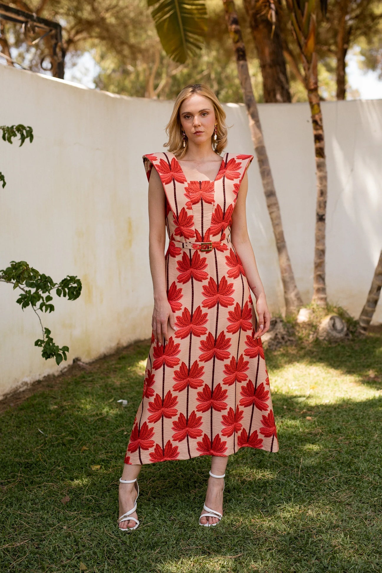 Vestido Carrol Palmeras