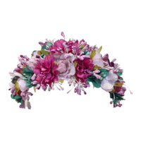 Diadema Thalia Buganvilla y Verde