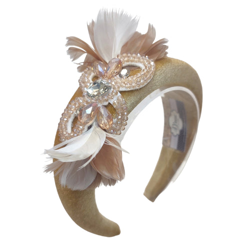 Diadema Alysa Dorada