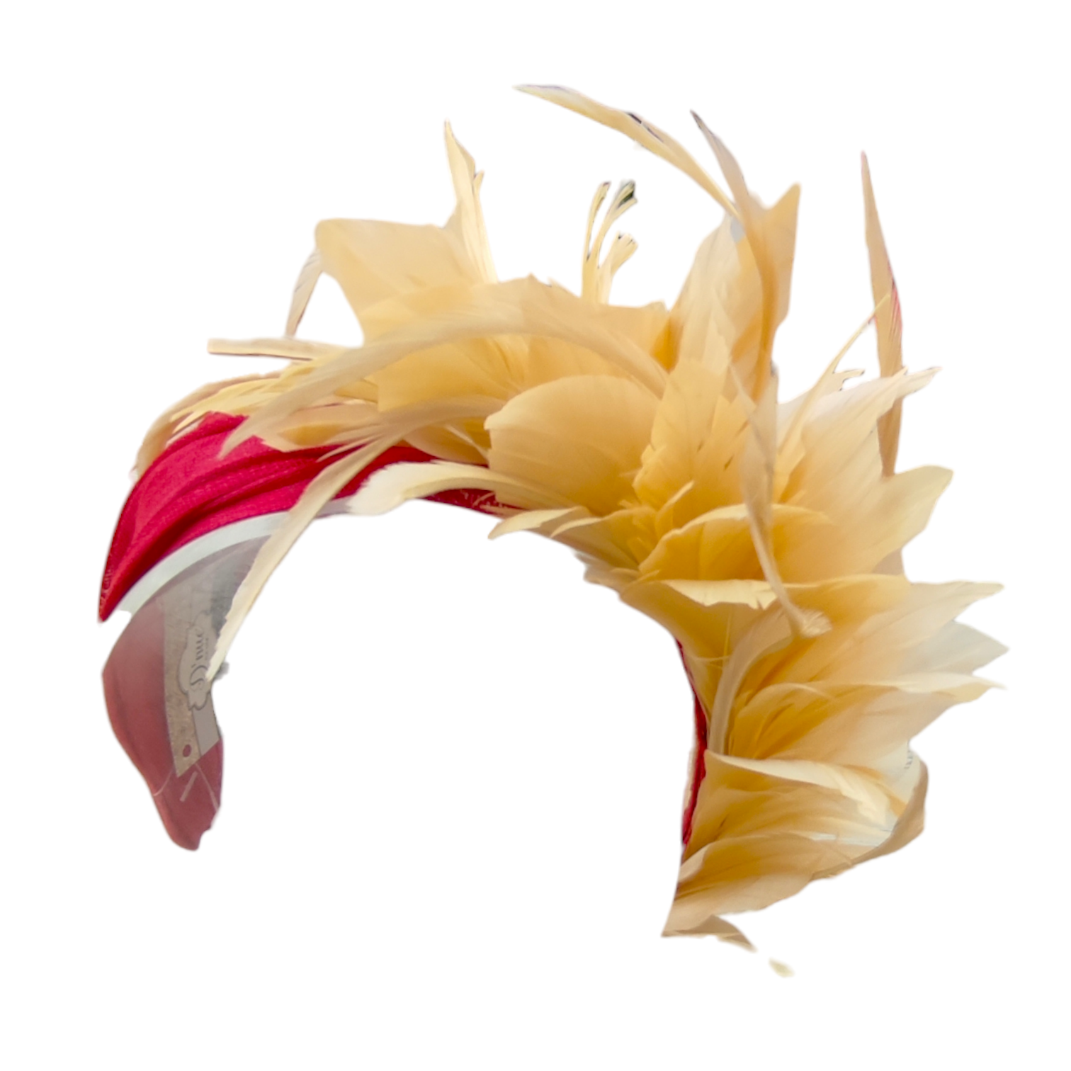 Diadema Tressa Roja & Dorada