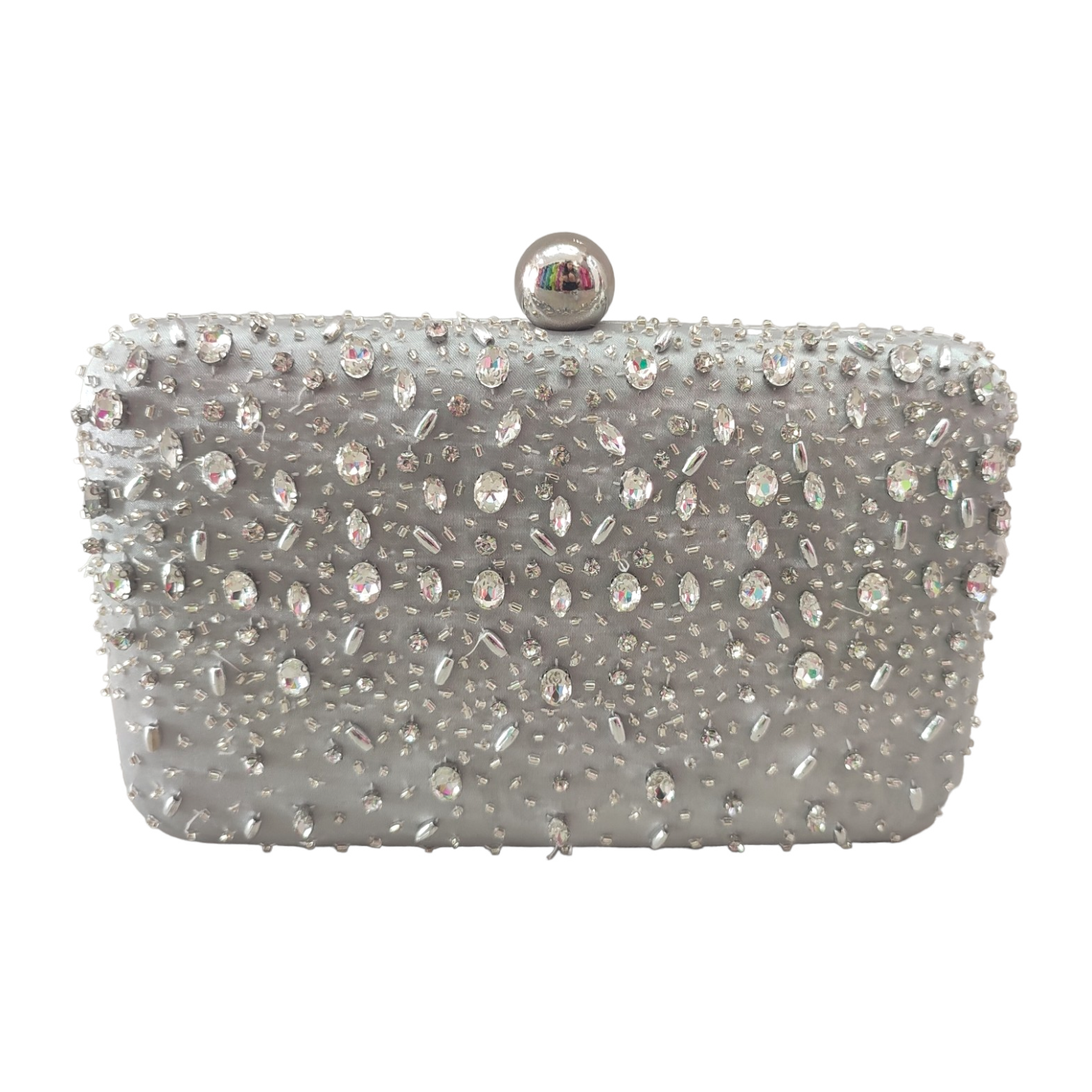 Clutch Bali Plateado