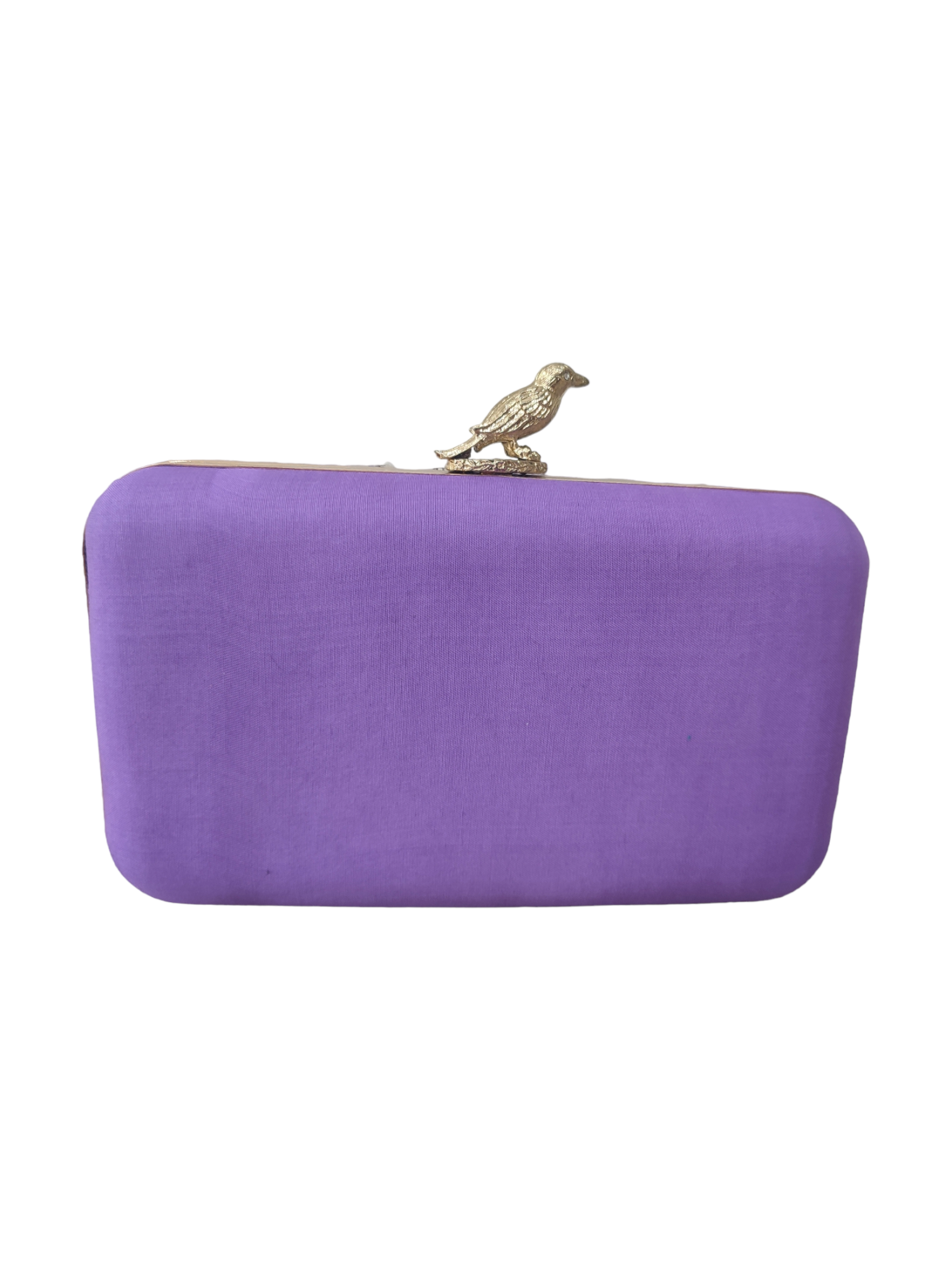 Clutch Real Jardín Pájaro Malva