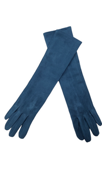 Guantes Azul Petróleo