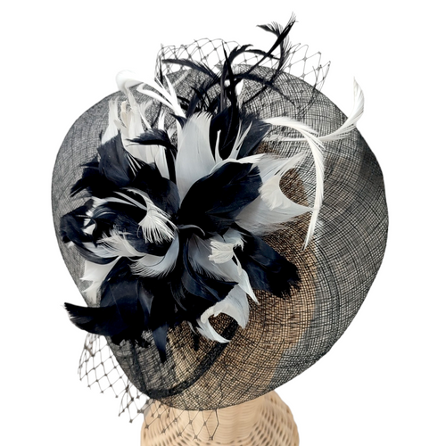 Tocado Leonor Negro
