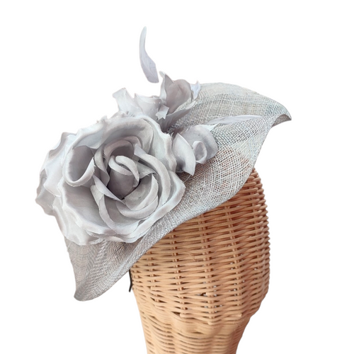 Tocado Damaris Gris Plata
