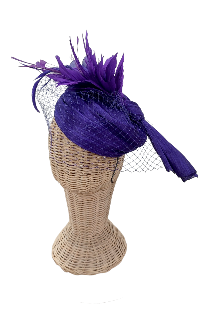 Tocado Habana Morado