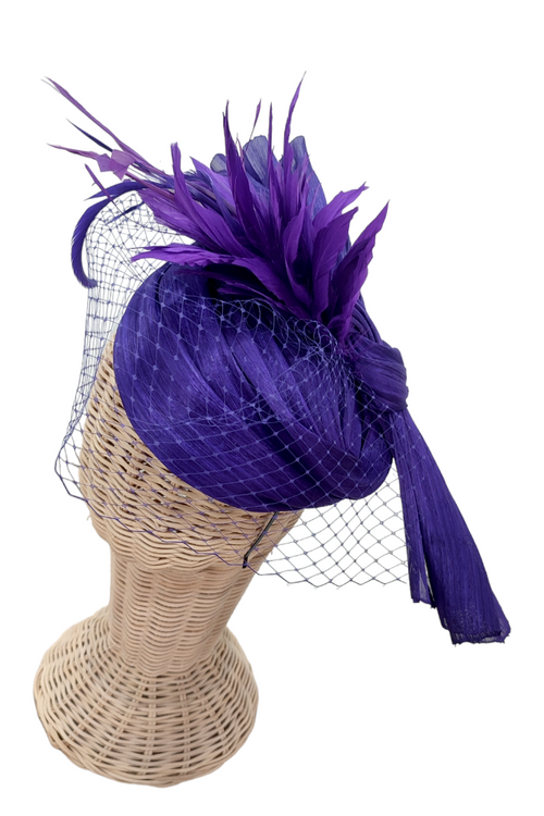 Tocado Habana Morado