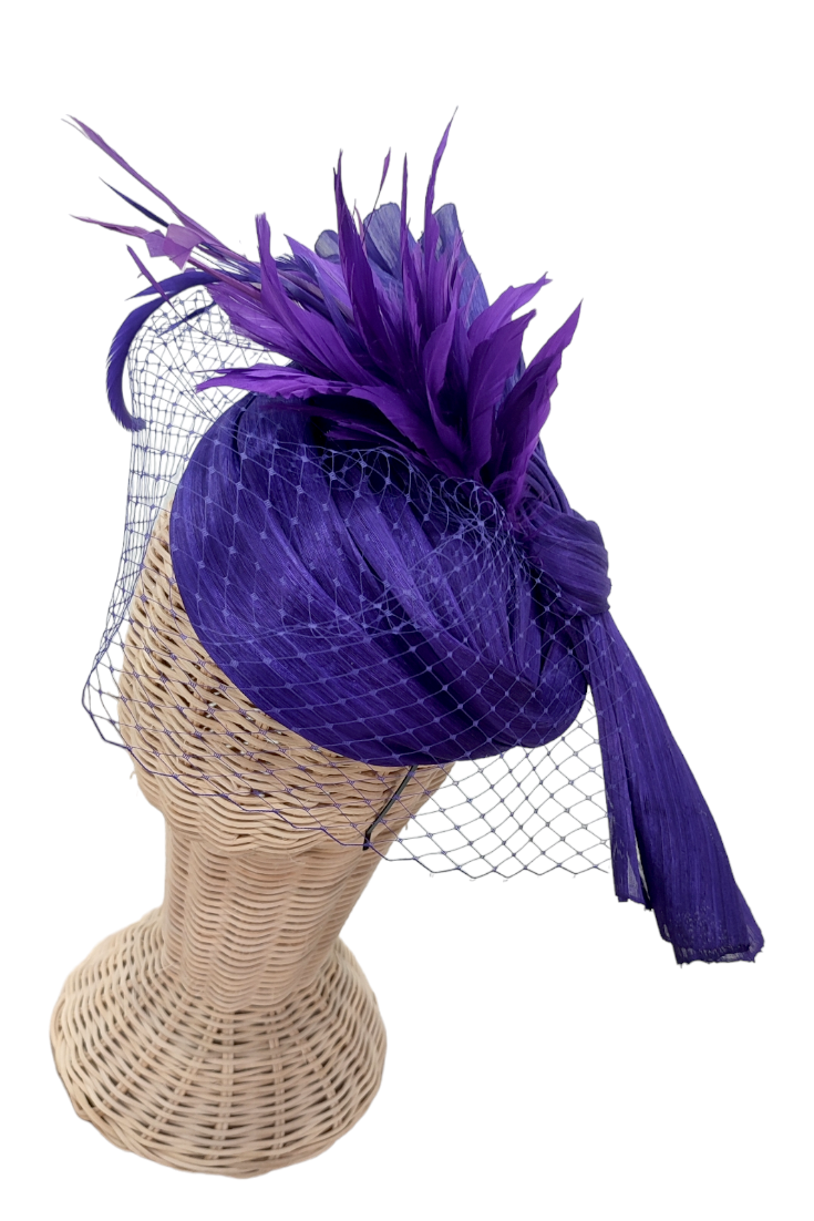 Tocado Habana Morado