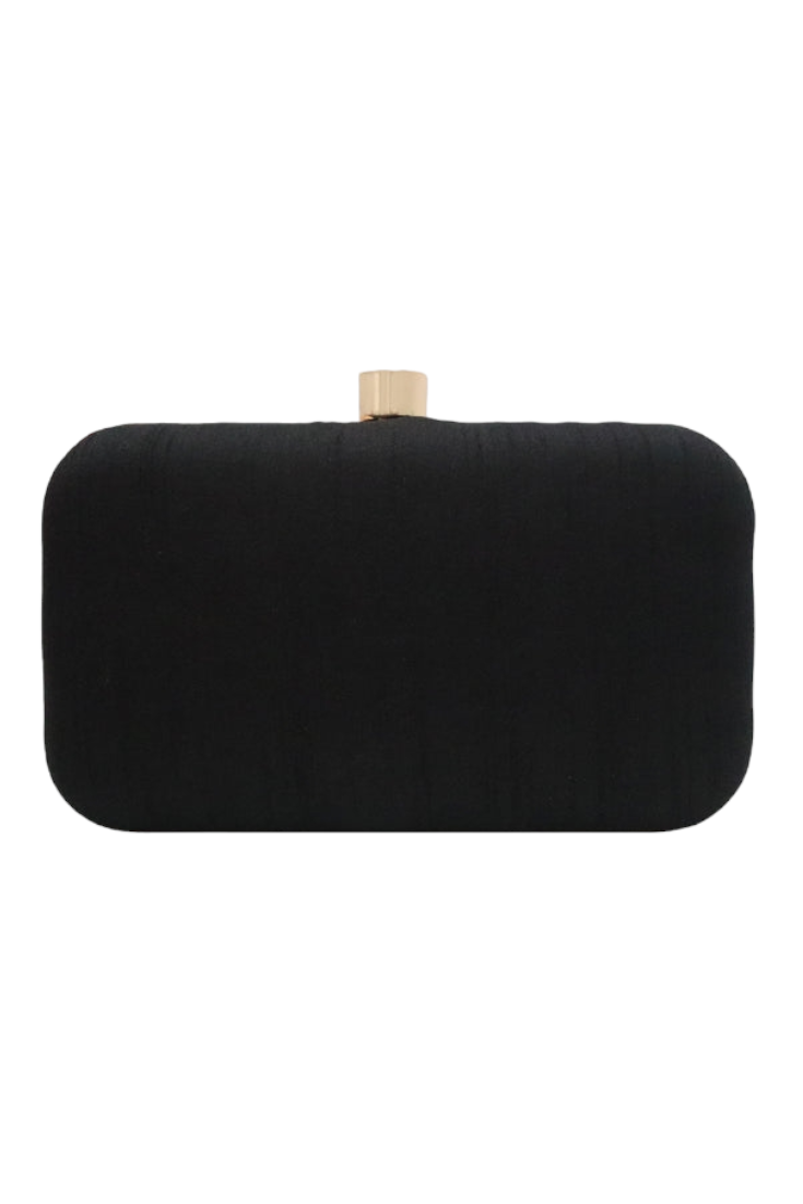 Clutch Blomster Negro