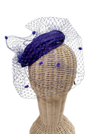 Tocado Penélope Morado