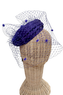 Tocado Penélope Morado