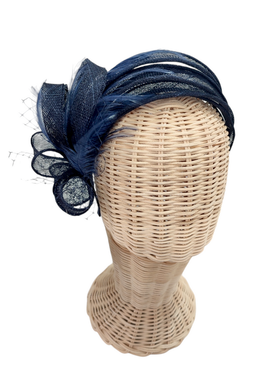 Tocado Kara Marino
