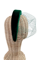 Diadema Dalia Verde Botella