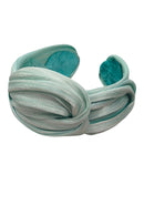 Diadema Azalea Verde Agua