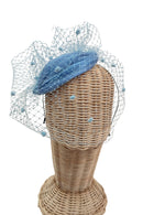Tocado Penélope Azul