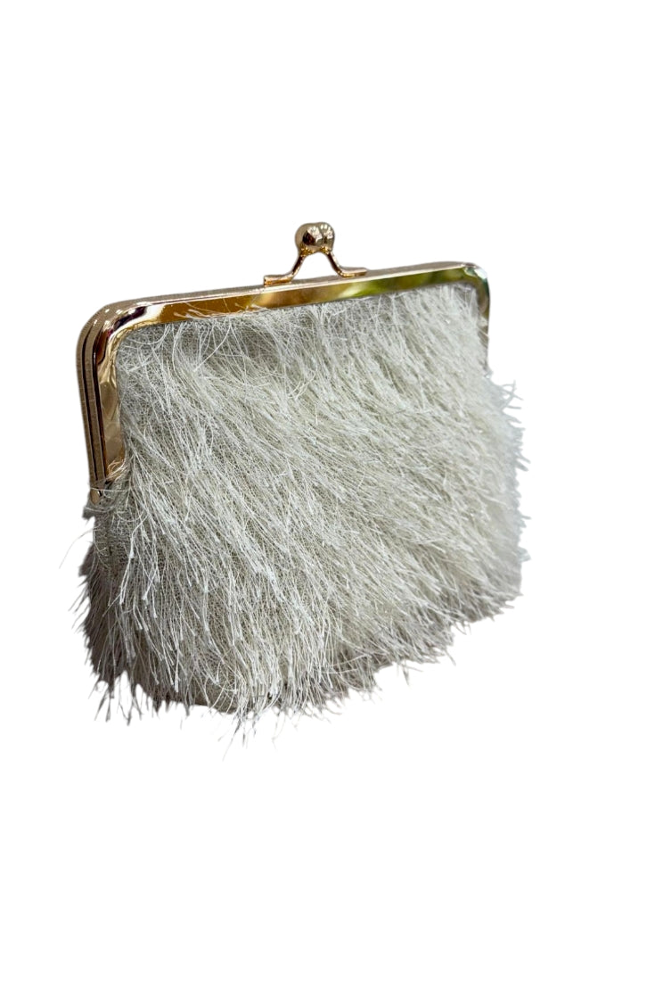 Clutch Nepal Beige
