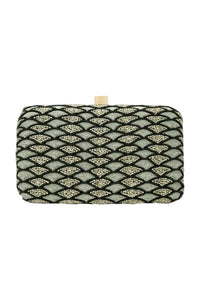 Clutch Kerla Negro y Gris
