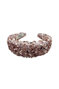 Diadema Lentejuelas Rosa