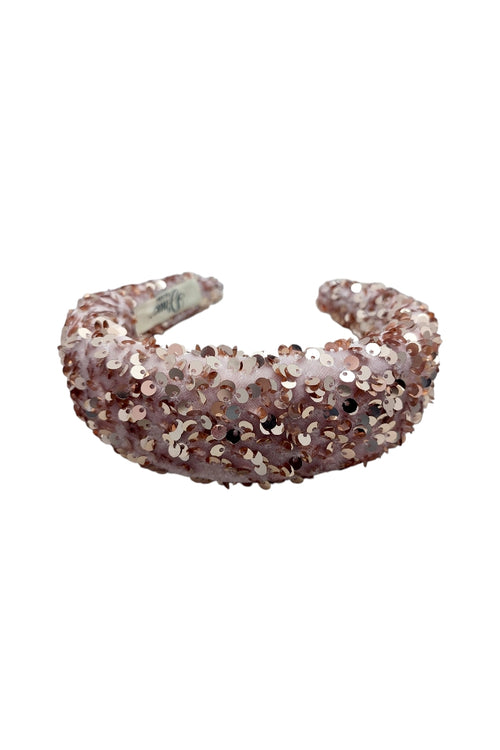 Diadema Lentejuelas Rosa