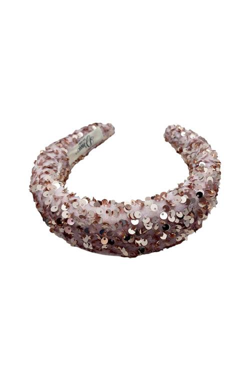 Diadema Lentejuelas Rosa
