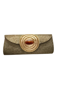 Cartera Bruselas Dorada
