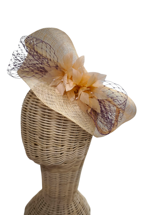 Tocado Ellen Mandarina