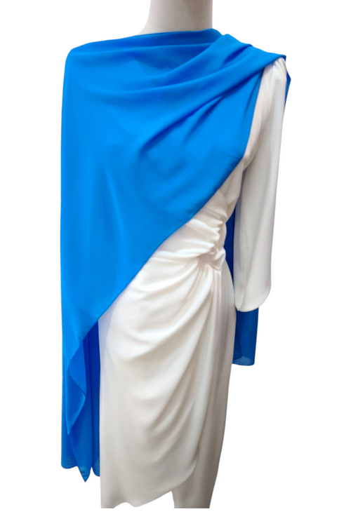 Capa Gasa Azul