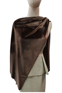 Capa Terciopelo Chocolate