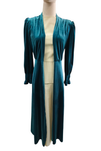 Kaftan Terciopelo Azul