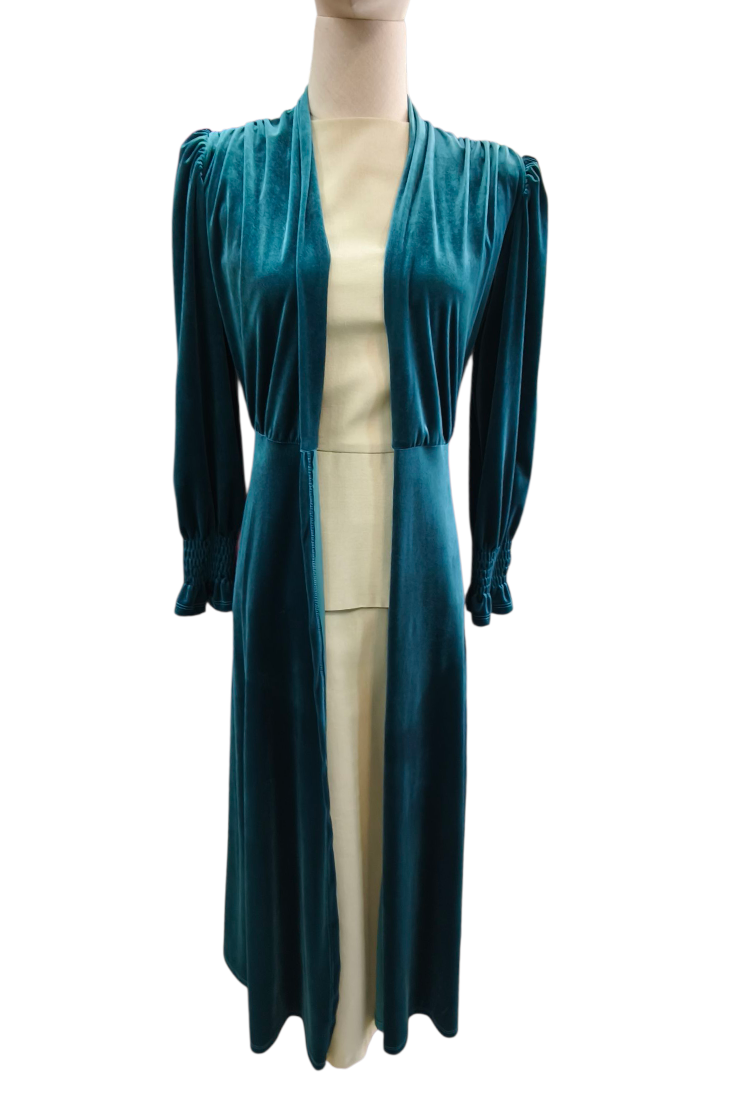 Kaftan Terciopelo Azul