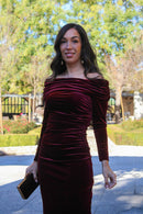 Vestido Alice Granate