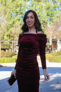 Vestido Alice Granate