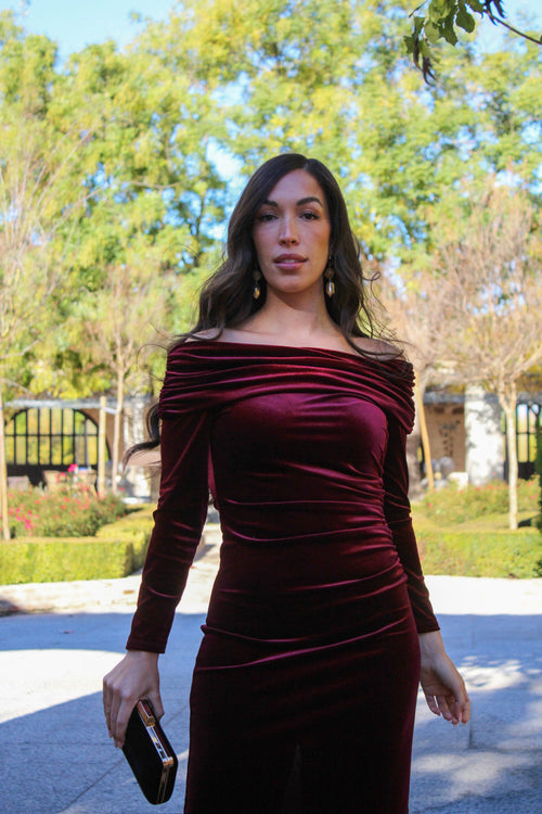 Vestido Alice Granate