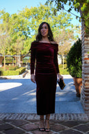 Vestido Alice Granate