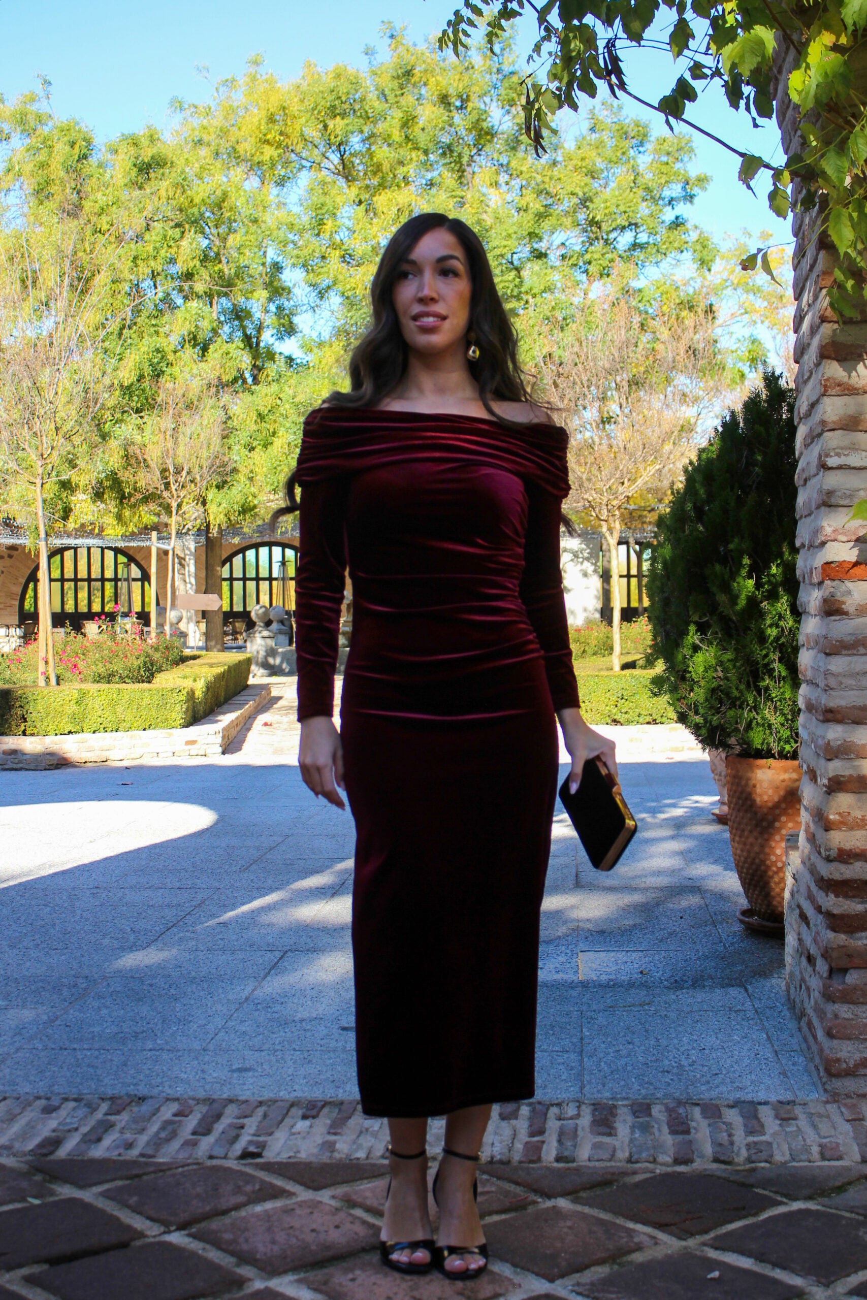 Vestido Alice Granate