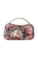Clutch Curva Asa Brocado