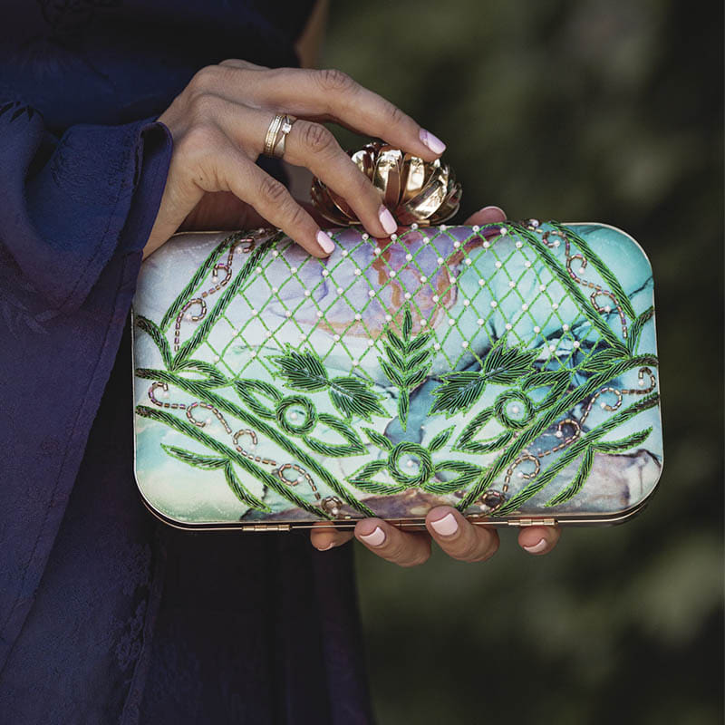 Clutch Loto Verde
